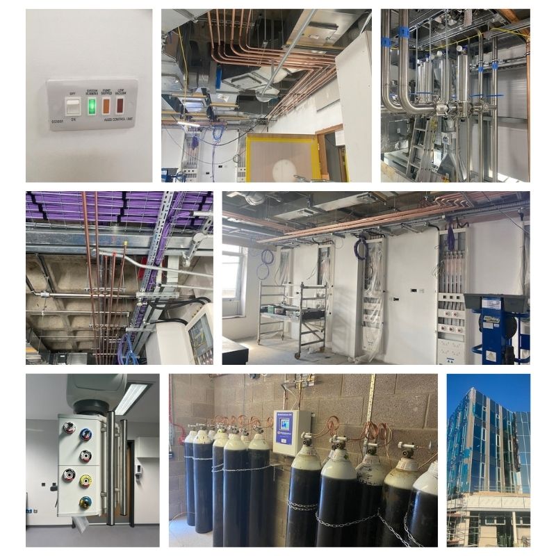 Hospital Pipeline Installations